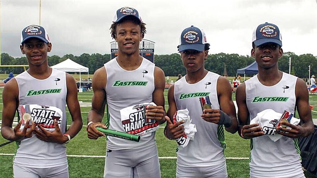 Eastside 4x100 relay felt the need for speed